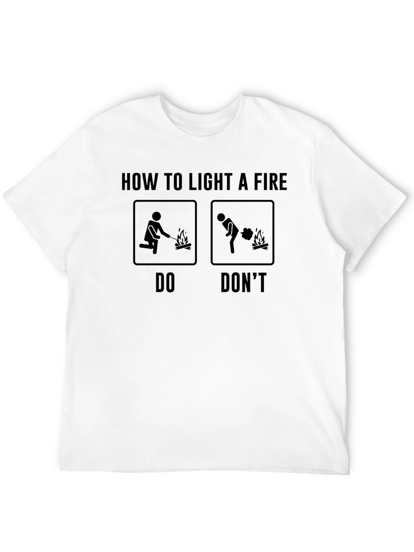 How To Light A Fire Graphic Tee
