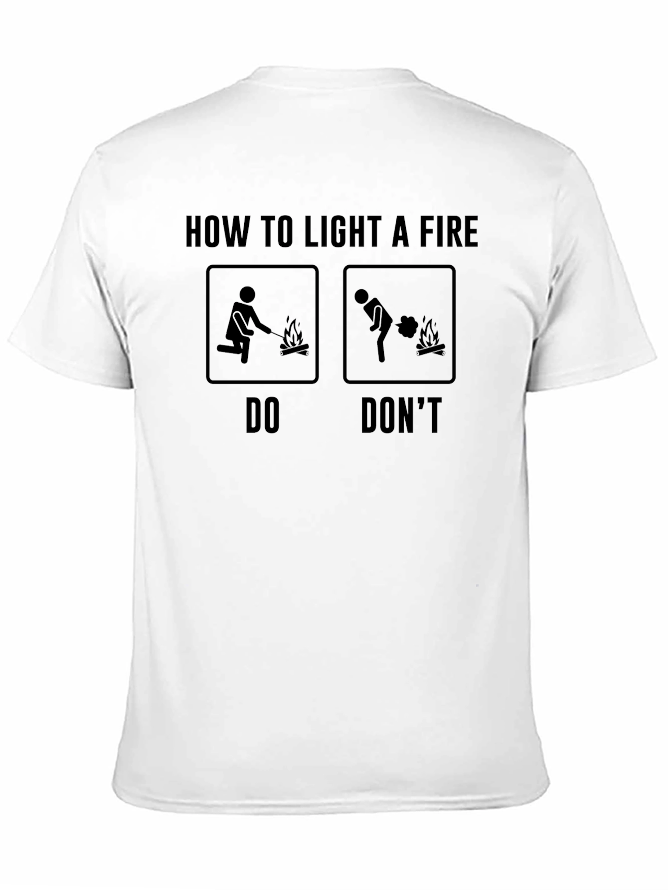 How To Light A Fire Graphic Tee
