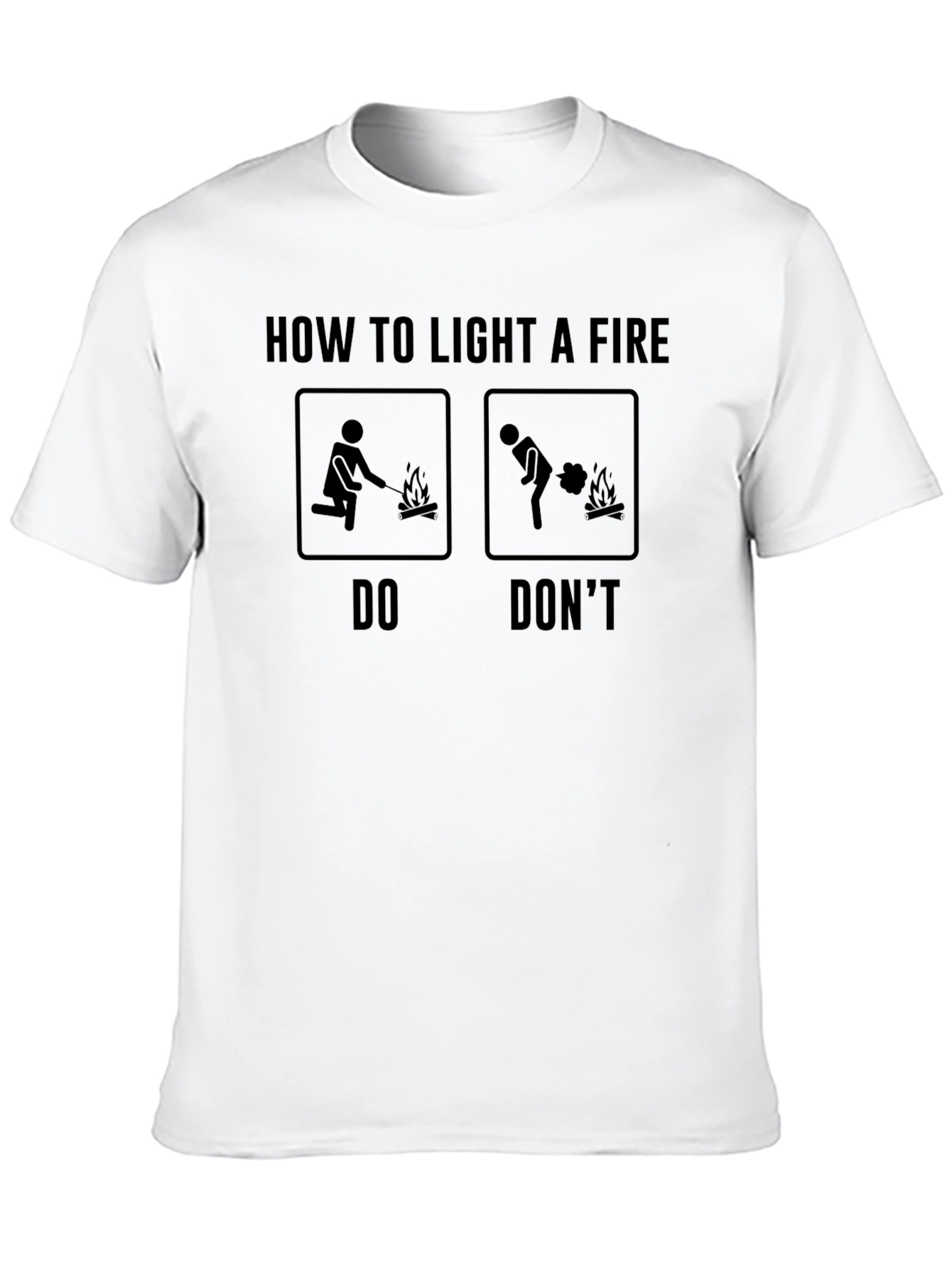 How To Light A Fire Graphic Tee