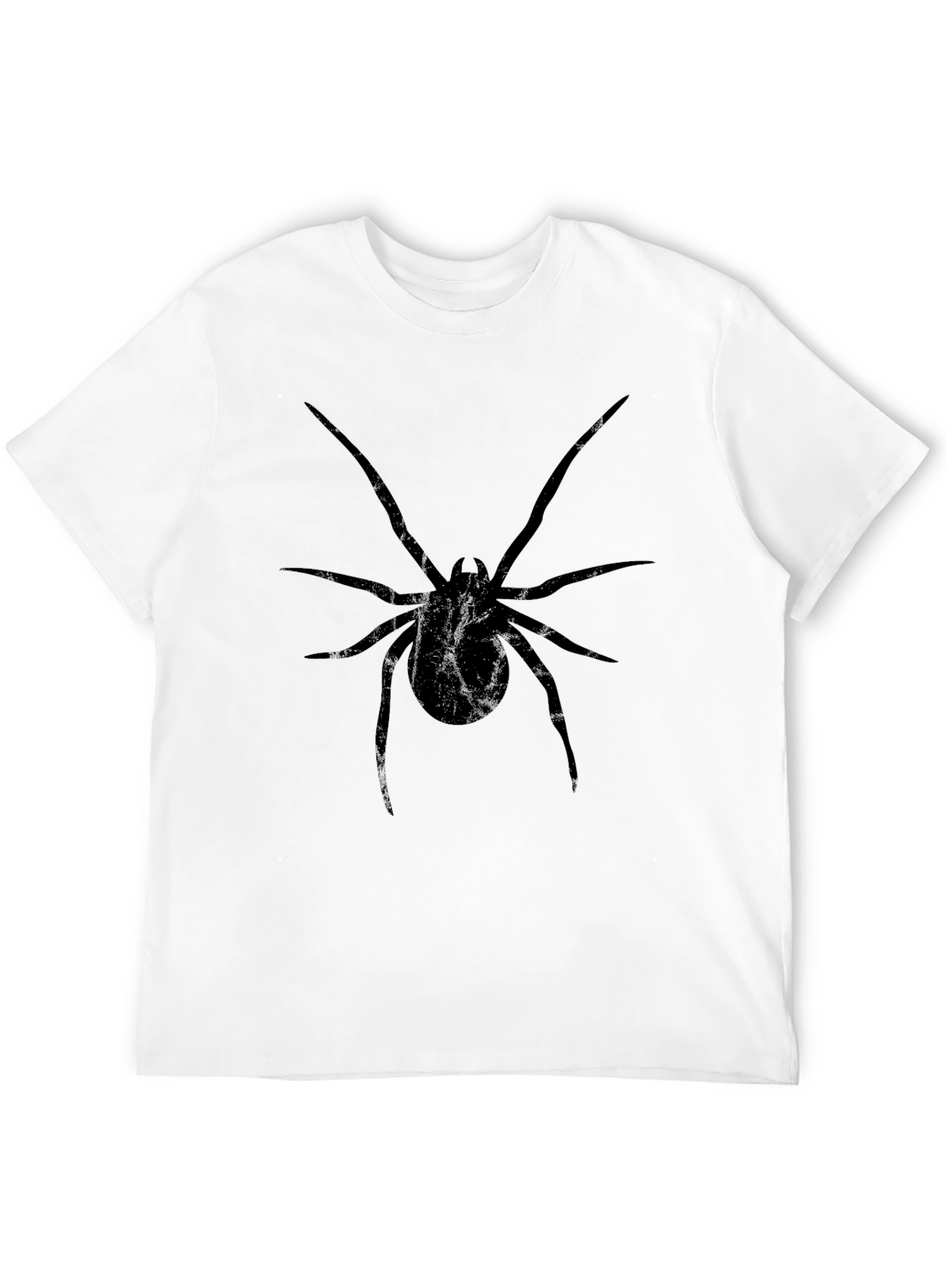 Black Spider Graphic Tee - Halloween Ready!