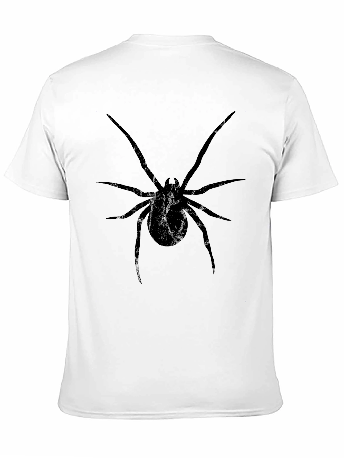 Black Spider Graphic Tee - Halloween Ready!