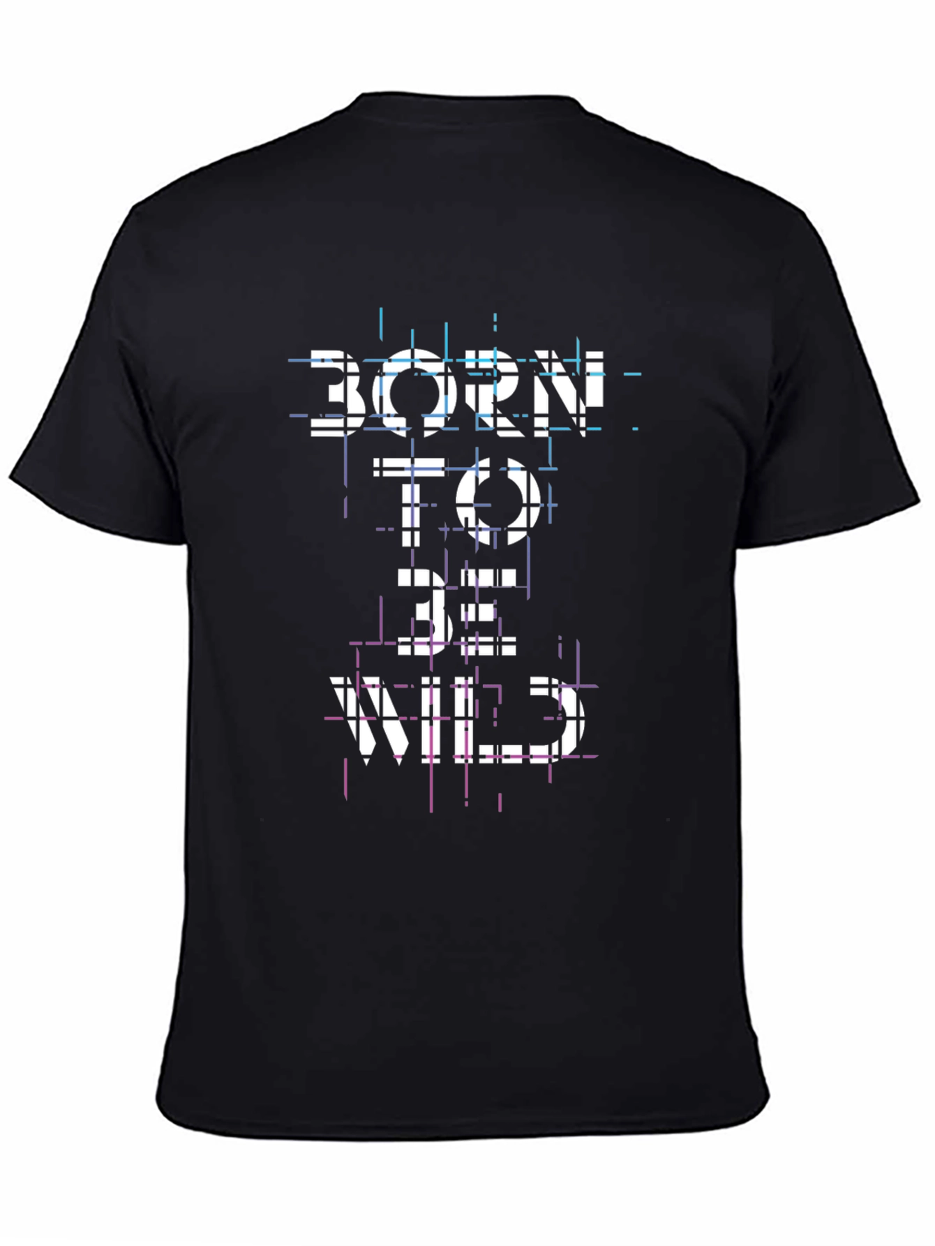 Born to Be Wild Graphic Tee - Black