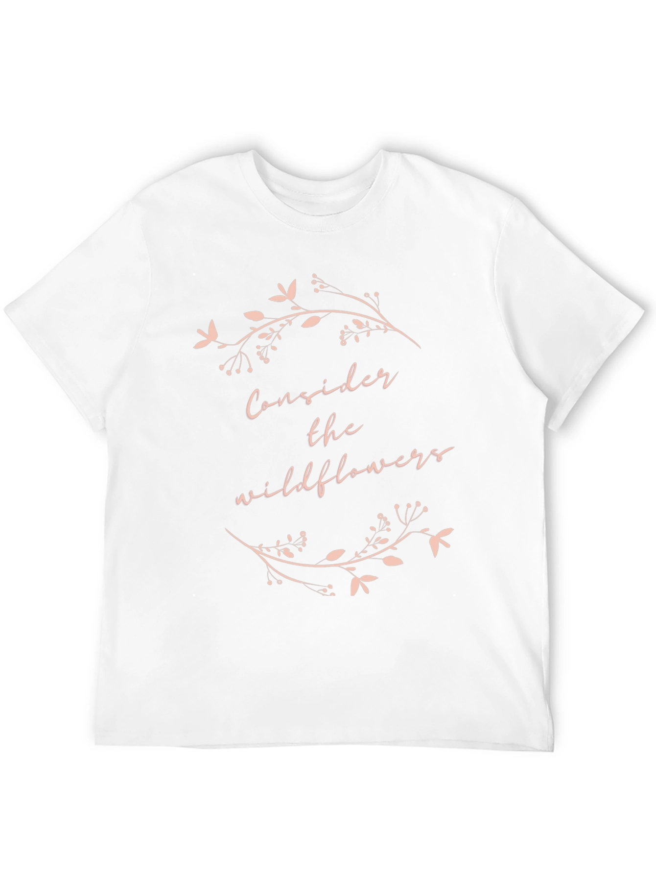 Consider the Wildflowers Graphic Tee - Black