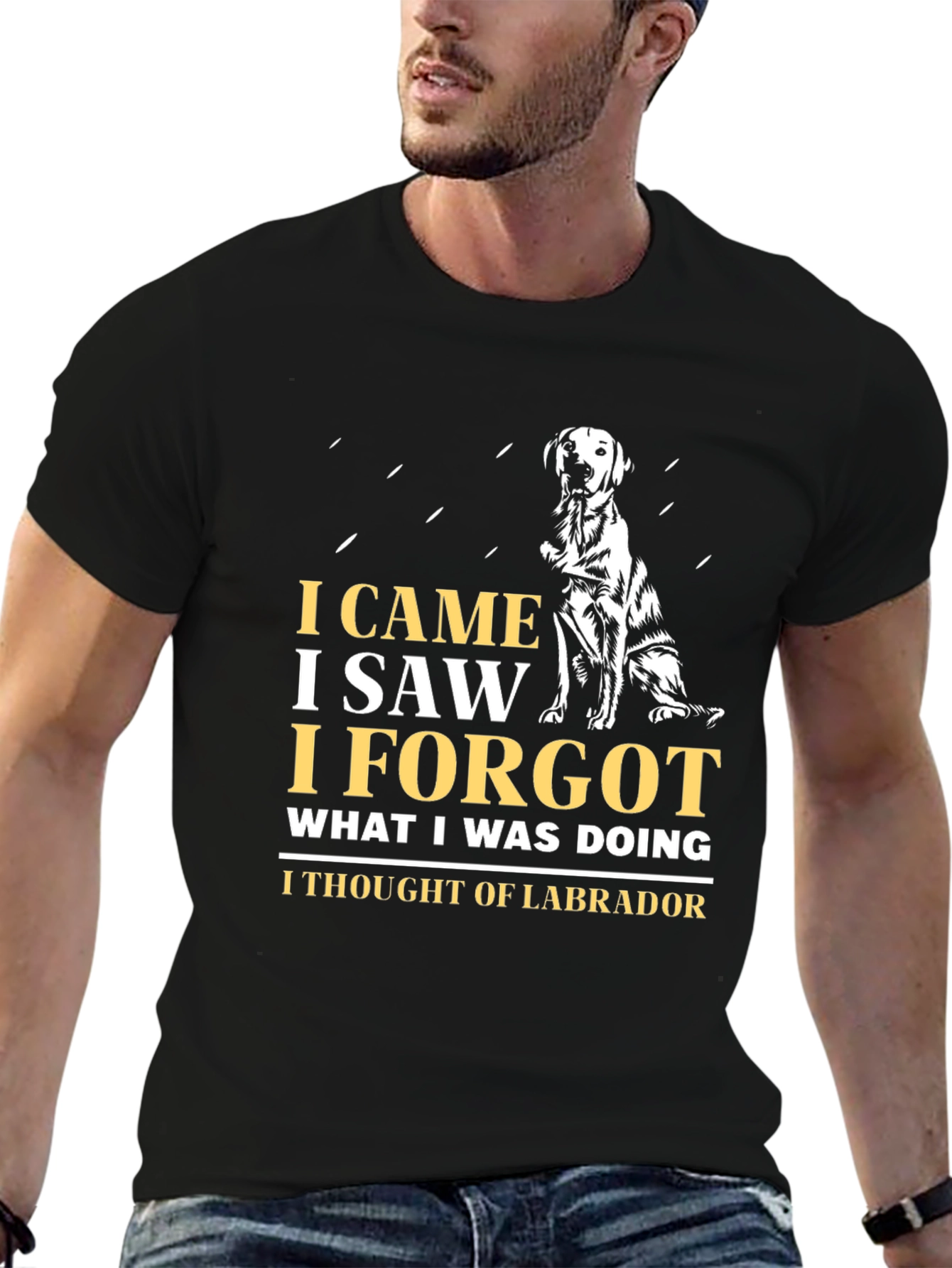 Labrador Dog T-Shirt Funny Dog Lover Tee