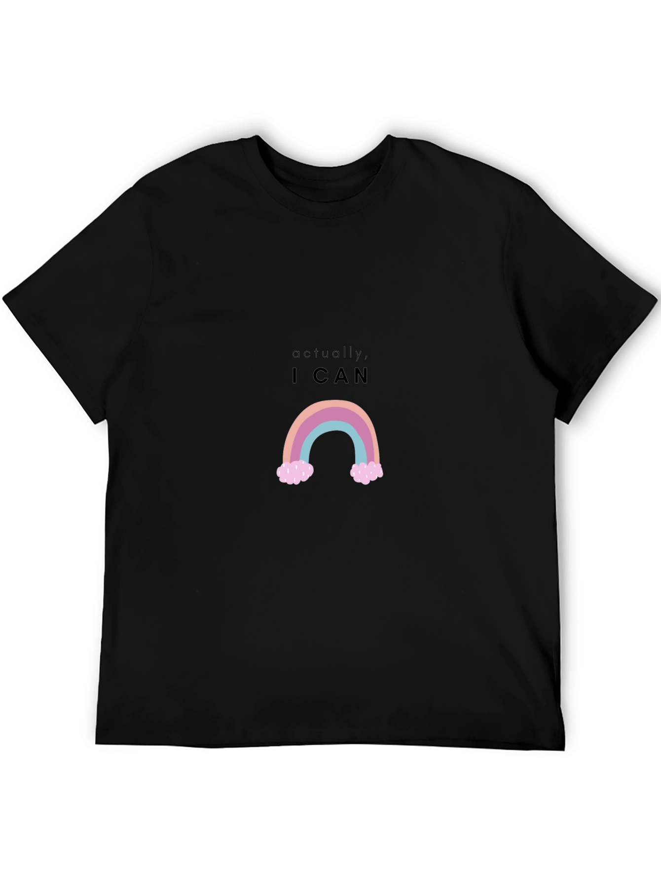 Actually I Can Rainbow T-Shirt