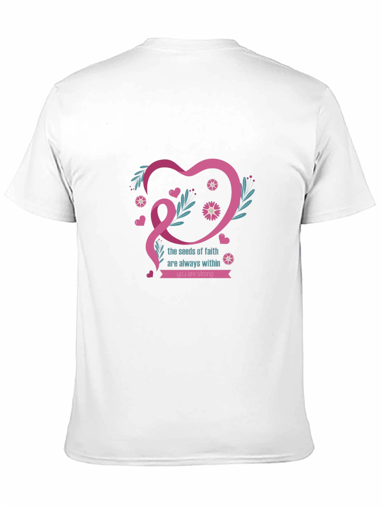 Seeds of Faith Black T-Shirt - Inspirational Graphic Tee