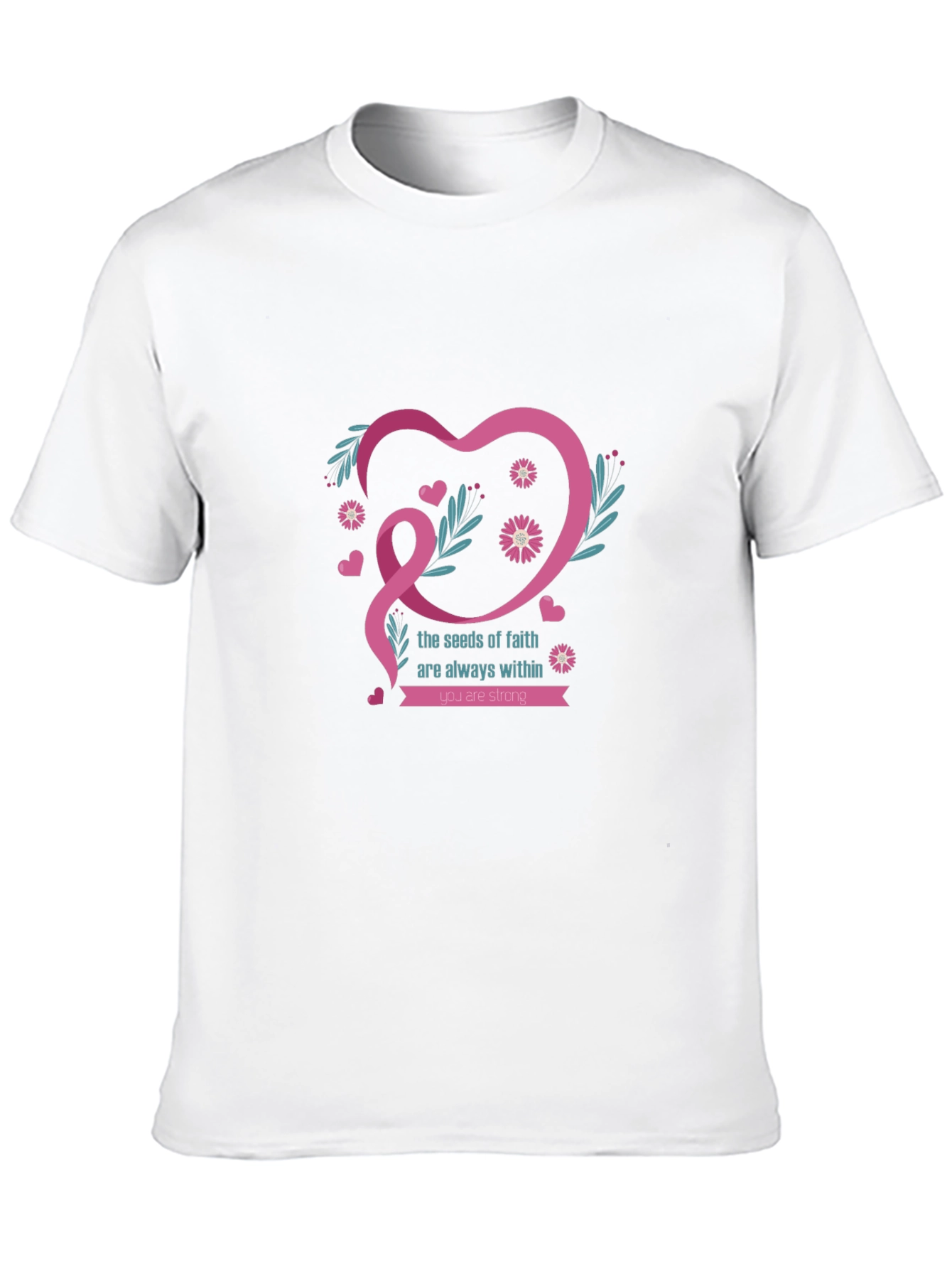 Seeds of Faith Black T-Shirt - Inspirational Graphic Tee