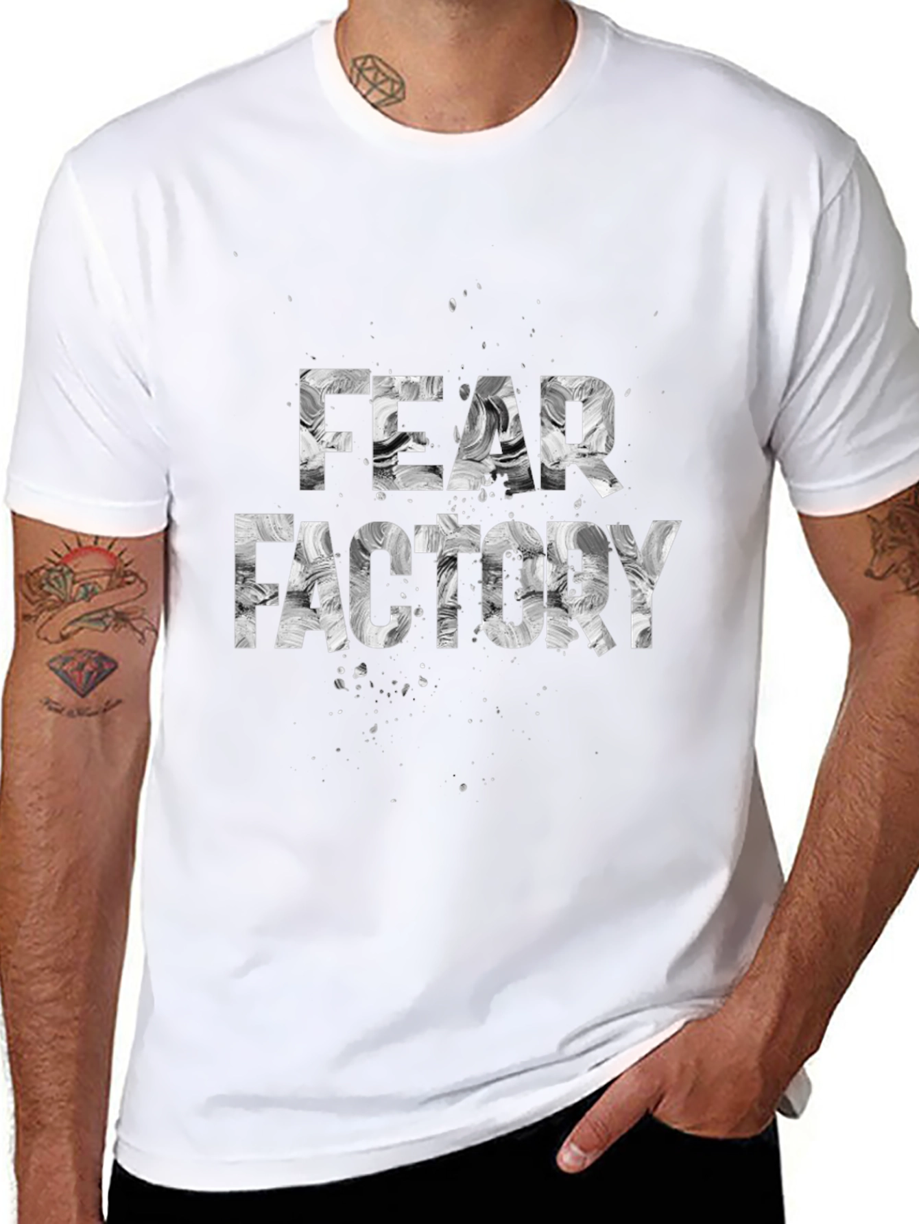 Fear Factory Graphic Print T-Shirt