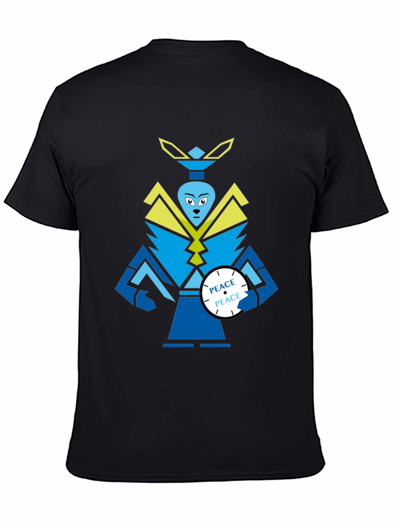 Peace Robot Graphic Tee - Unique Design