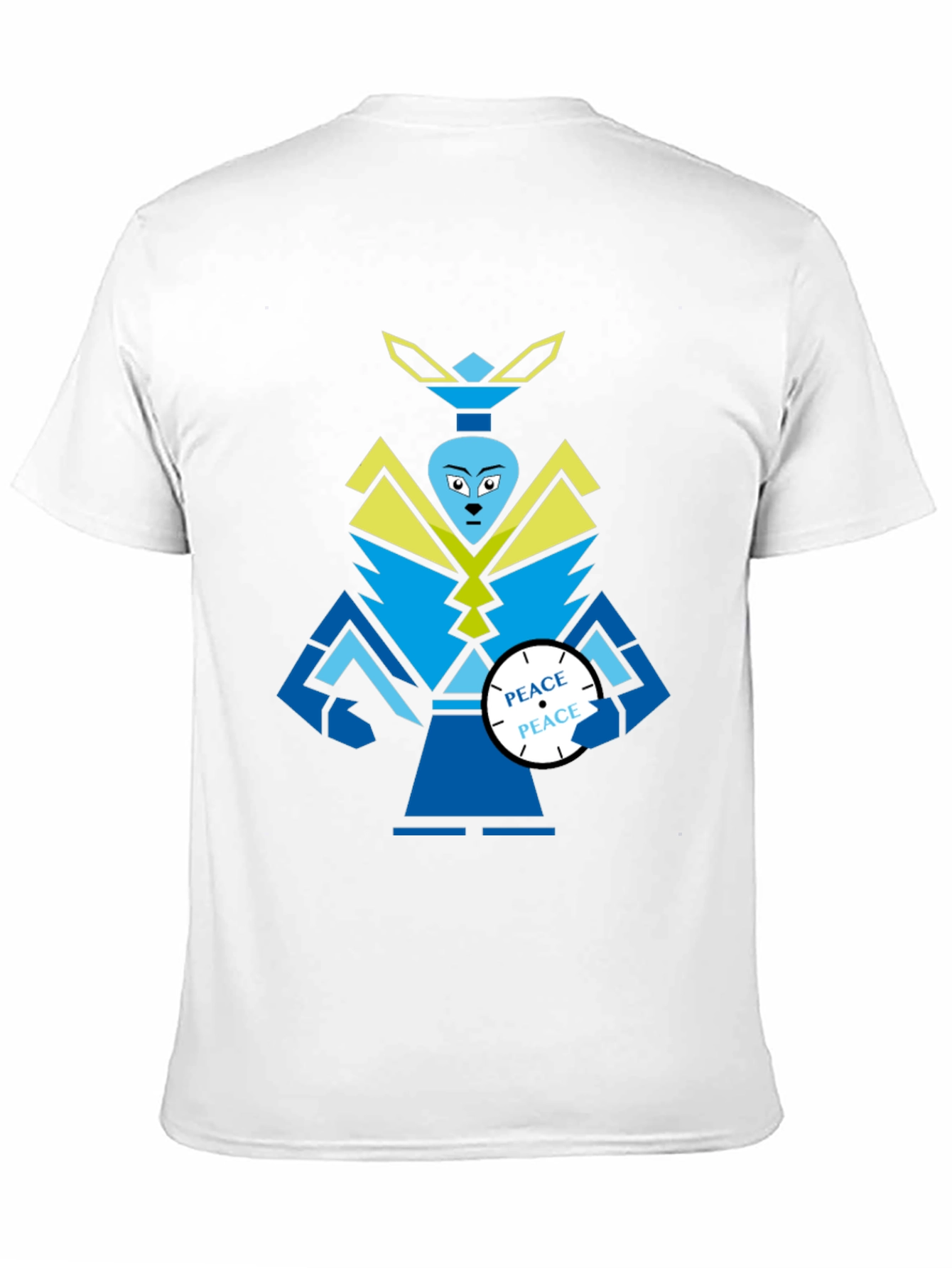 Peace Robot Graphic Tee - Unique Design