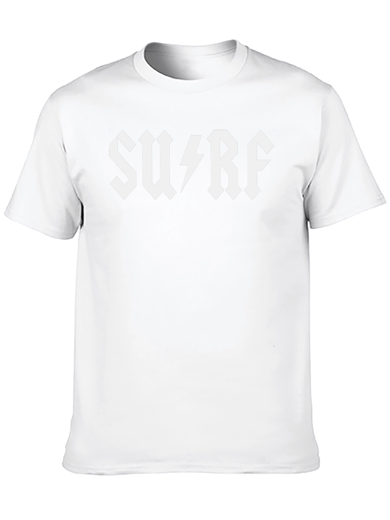 Surf Rock Style Black T-Shirt