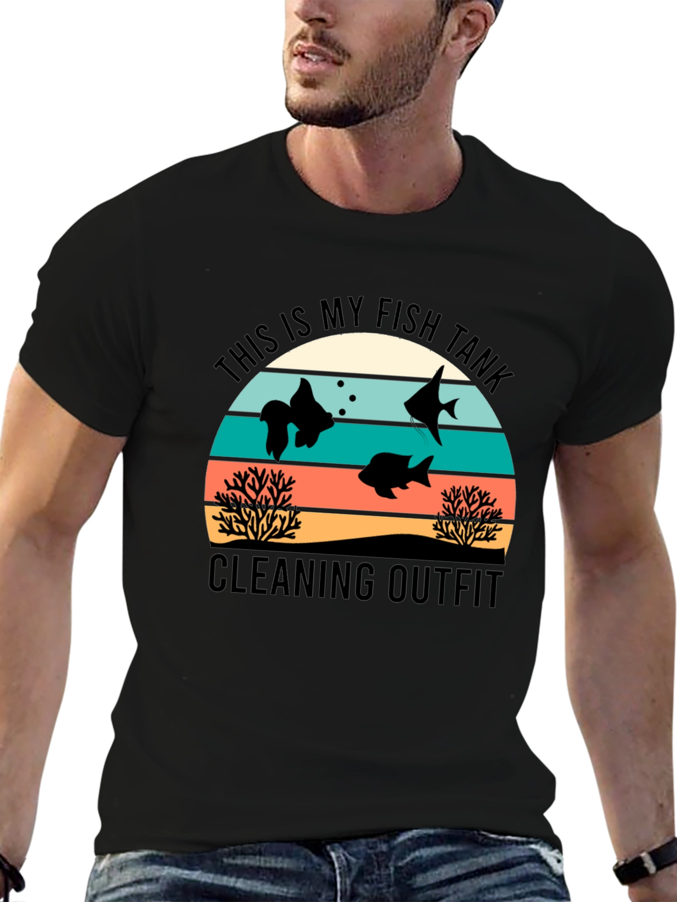 Fish Tank Cleaning Outfit T-Shirt