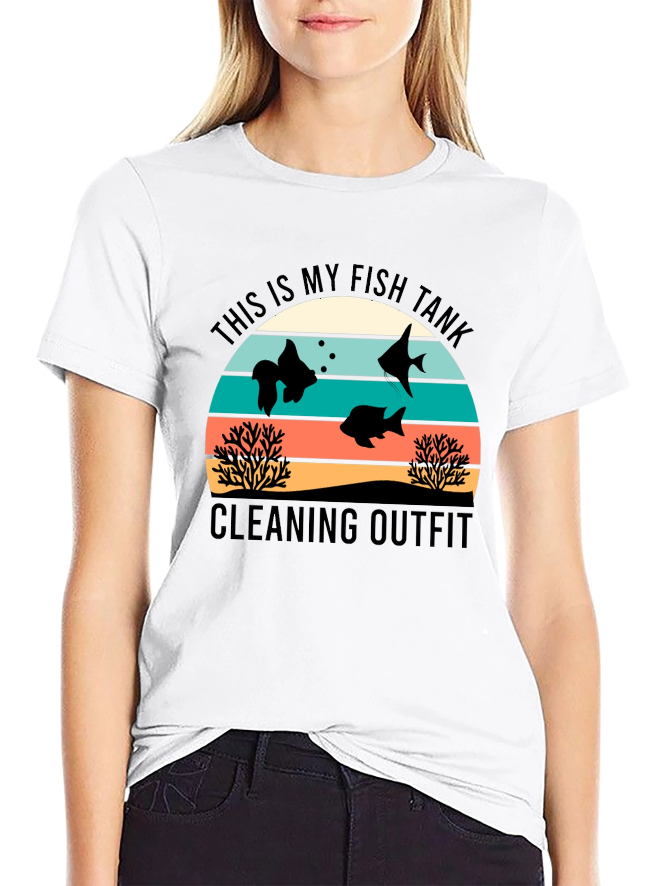 Fish Tank Cleaning Outfit T-Shirt
