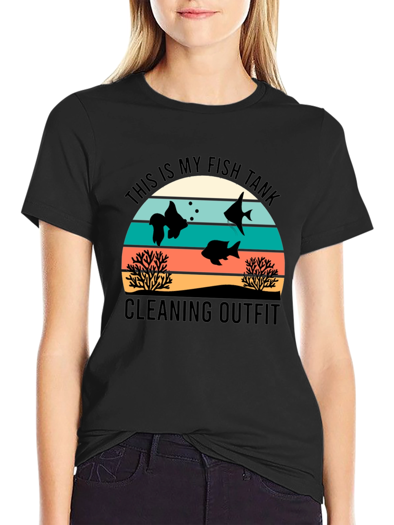Fish Tank Cleaning Outfit T-Shirt