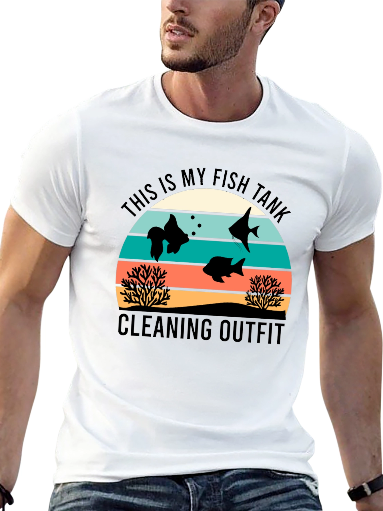 Fish Tank Cleaning Outfit T-Shirt