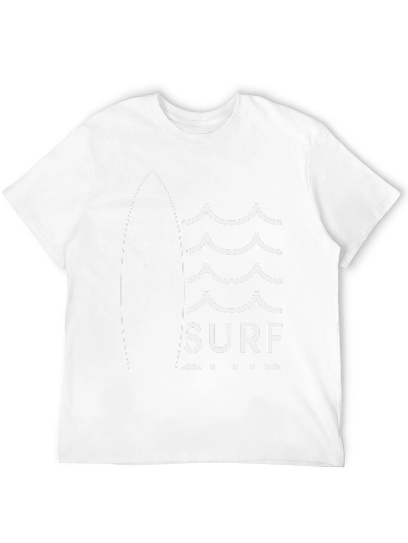 Surf Club Graphic T-Shirt | Cool Black Tee