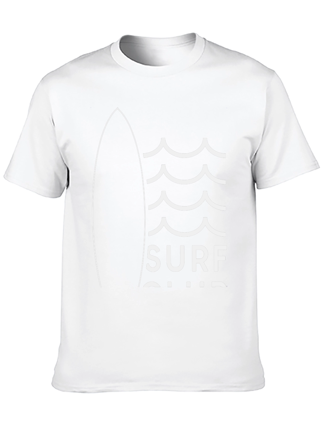 Surf Club Graphic T-Shirt | Cool Black Tee