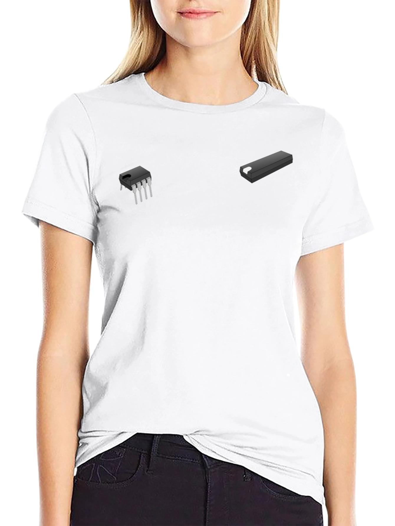 Tech Circuit T-Shirt - Modern Geek Style