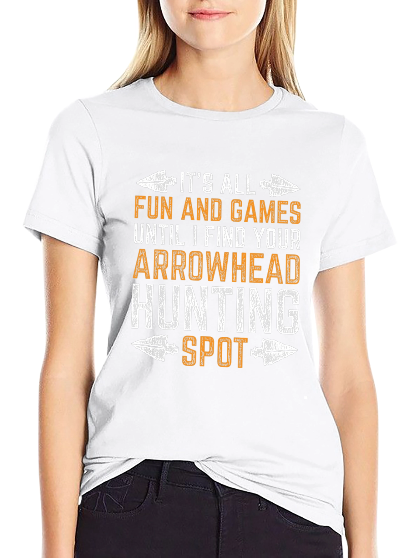 Funny Arrowhead Hunting T-Shirt