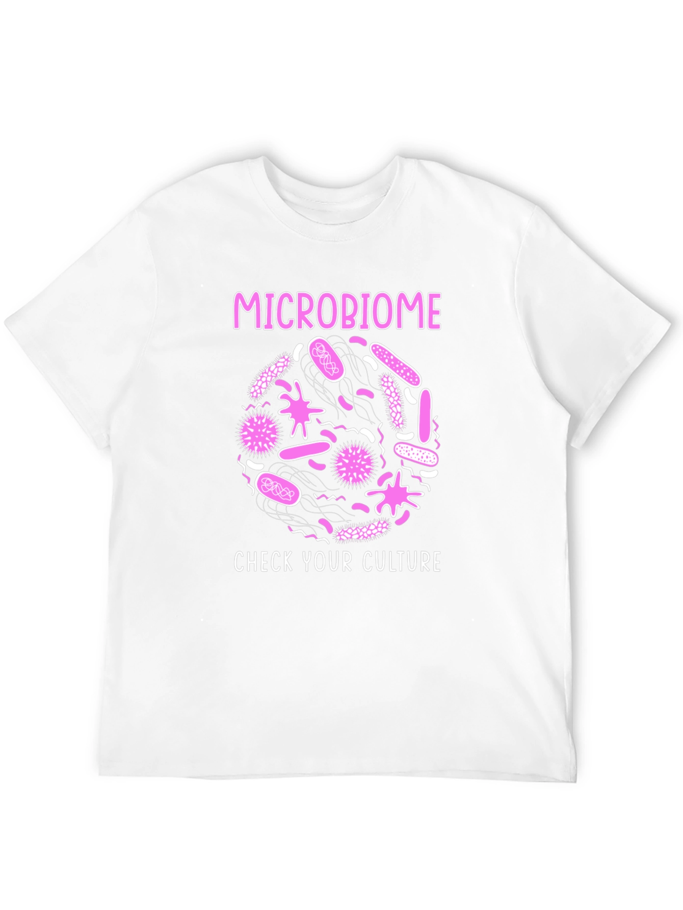 Microbiome Check Your Culture Graphic T-Shirt