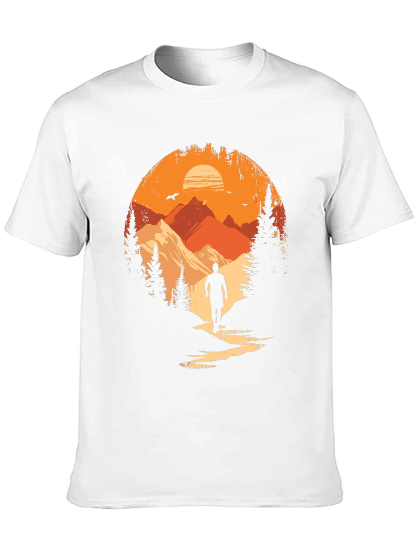 Nature Explorer Black Graphic Tee