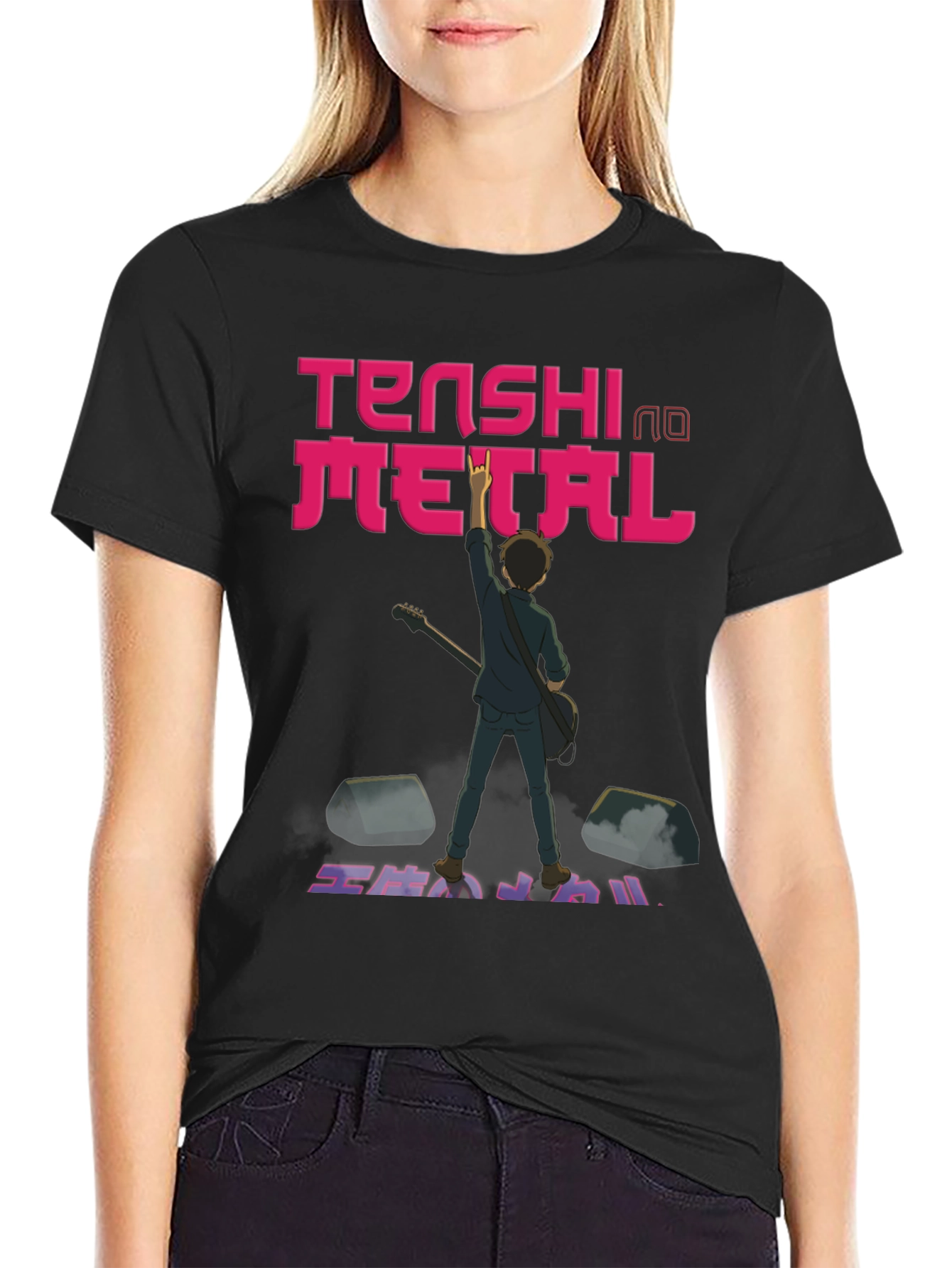 Tenshi no Metal Graphic T-Shirt