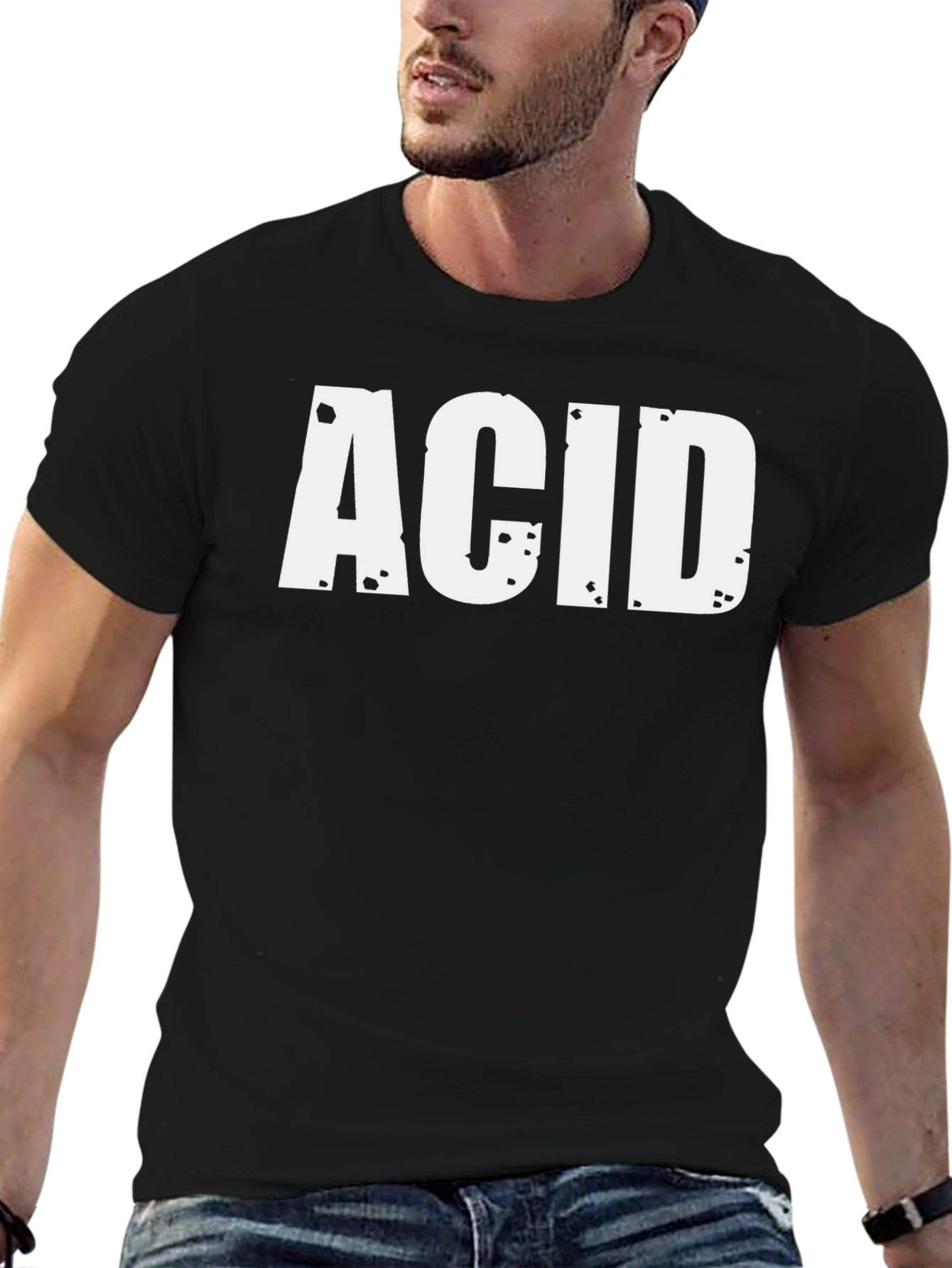 Acid Graphic Tee - Bold Statement Shirt