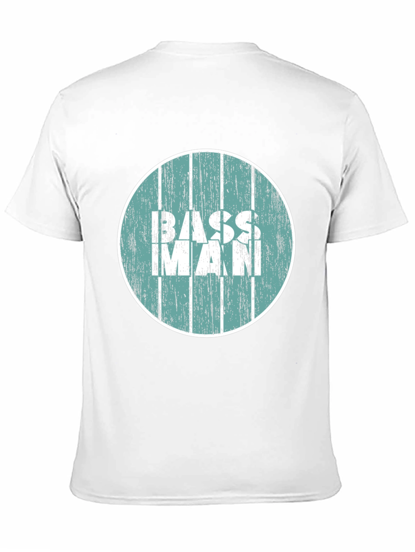 Bass Man Graphic Tee - Retro Style