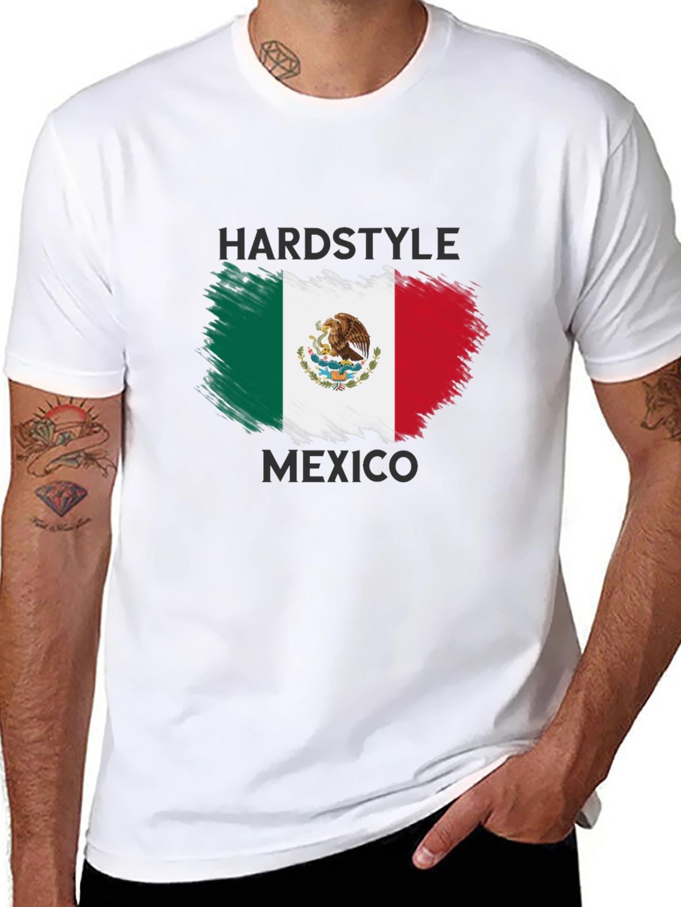 Hardstyle Mexico Flag T-Shirt