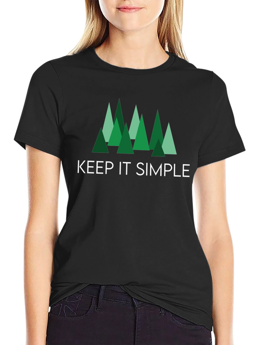 Keep It Simple Forest Graphic Tee