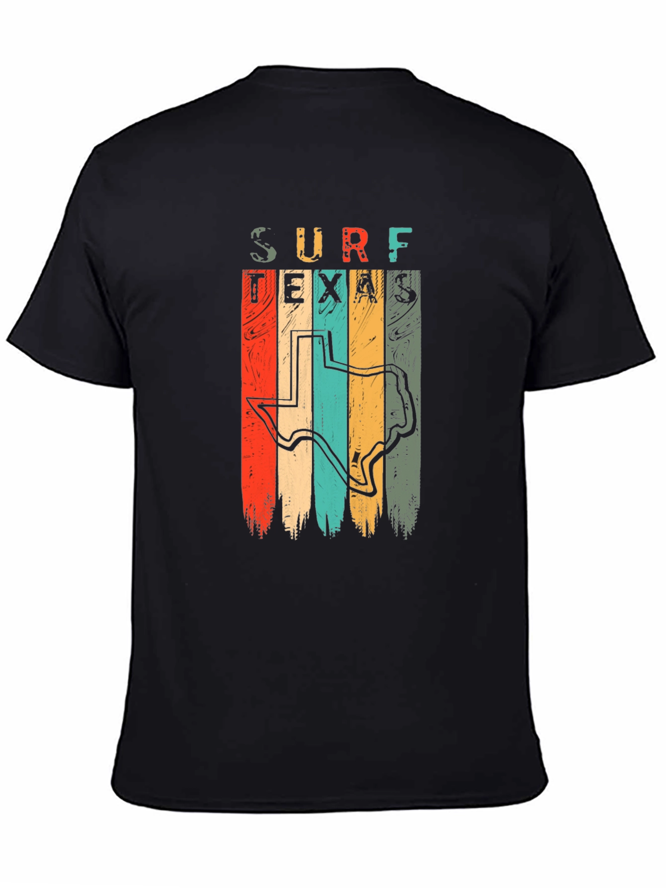 Surf Texas Retro Graphic T-Shirt