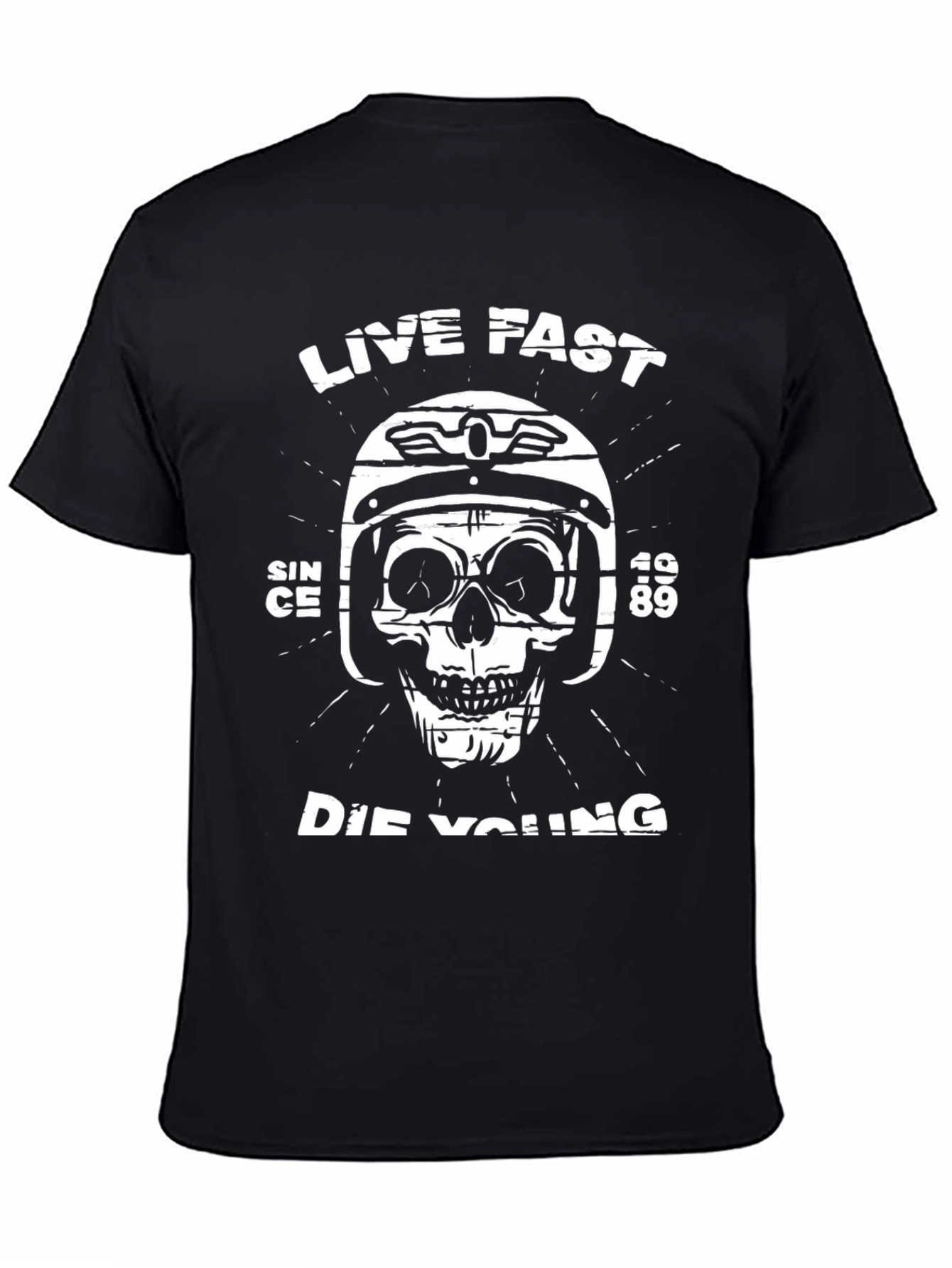 Live Fast Die Young Graphic Tee