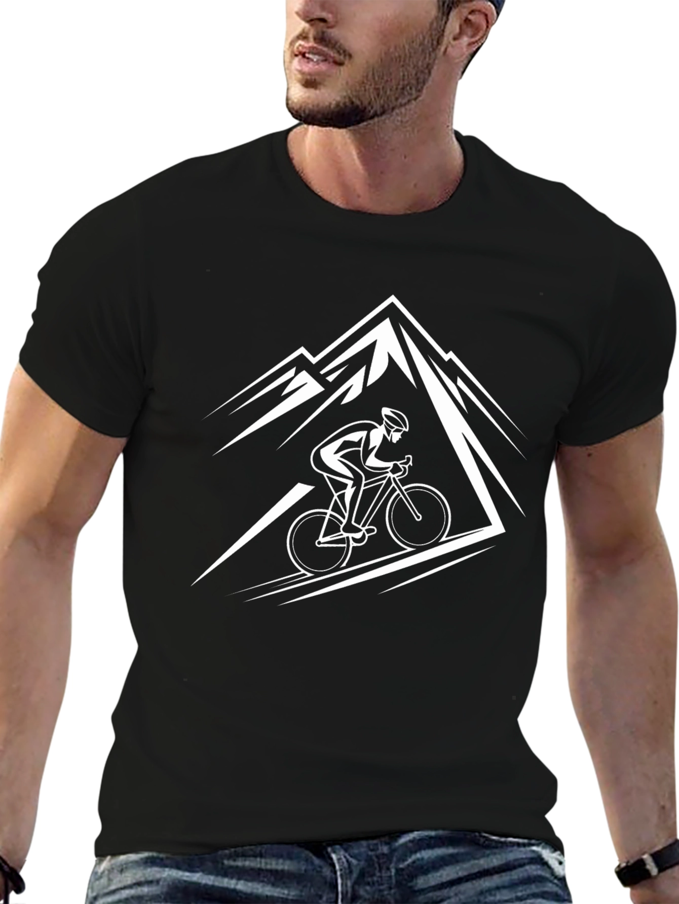 Mountain Biker Graphic Tee - Adventure Ready