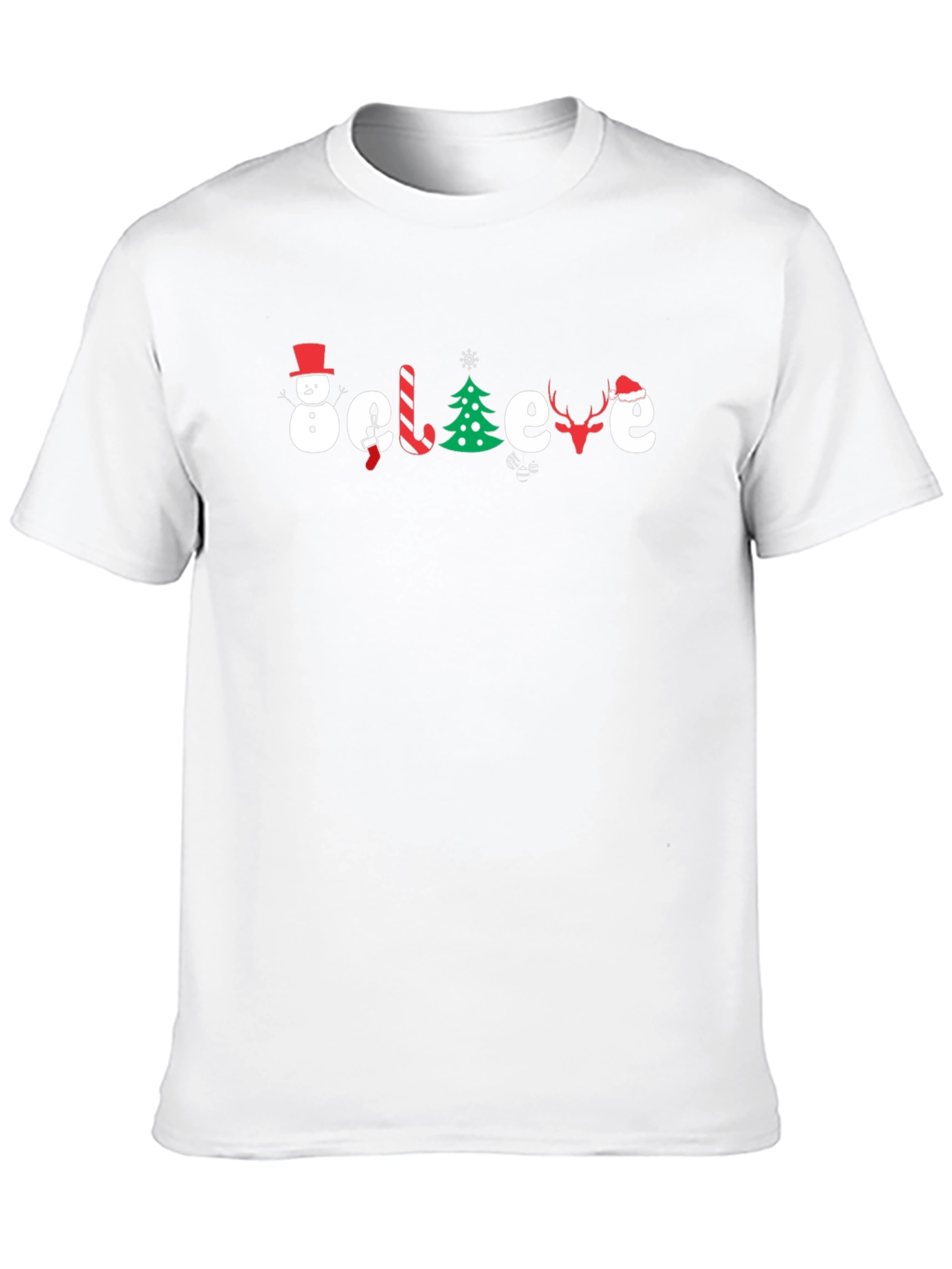 Believe Christmas Graphic Tee