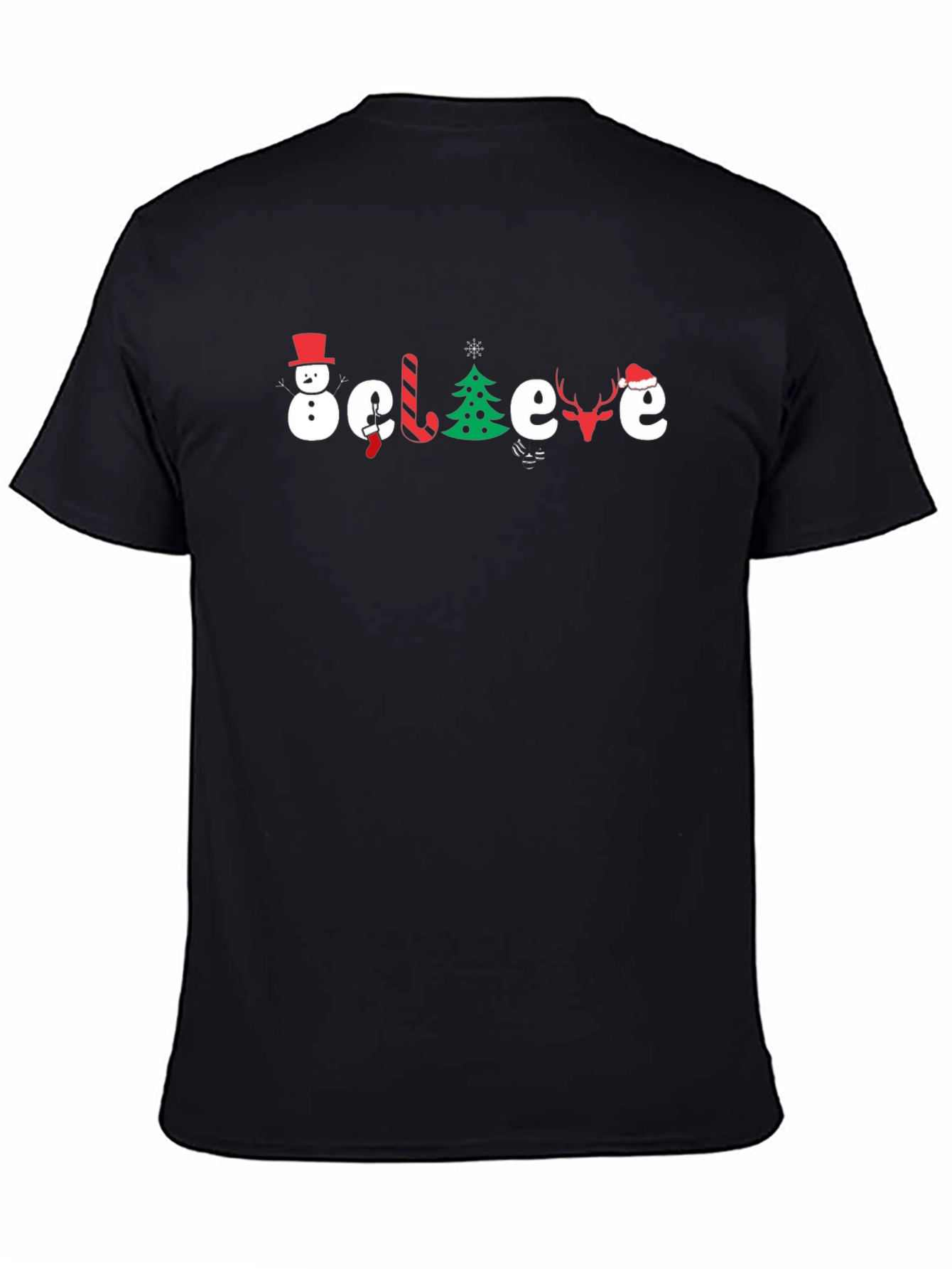 Believe Christmas Graphic Tee
