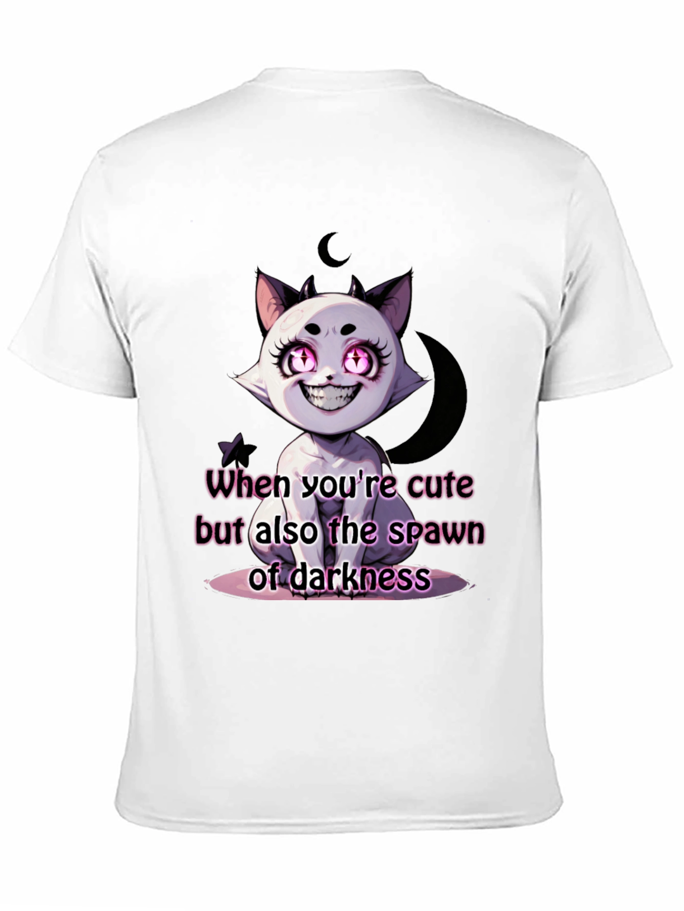Cute Spawn of Darkness Black T-Shirt