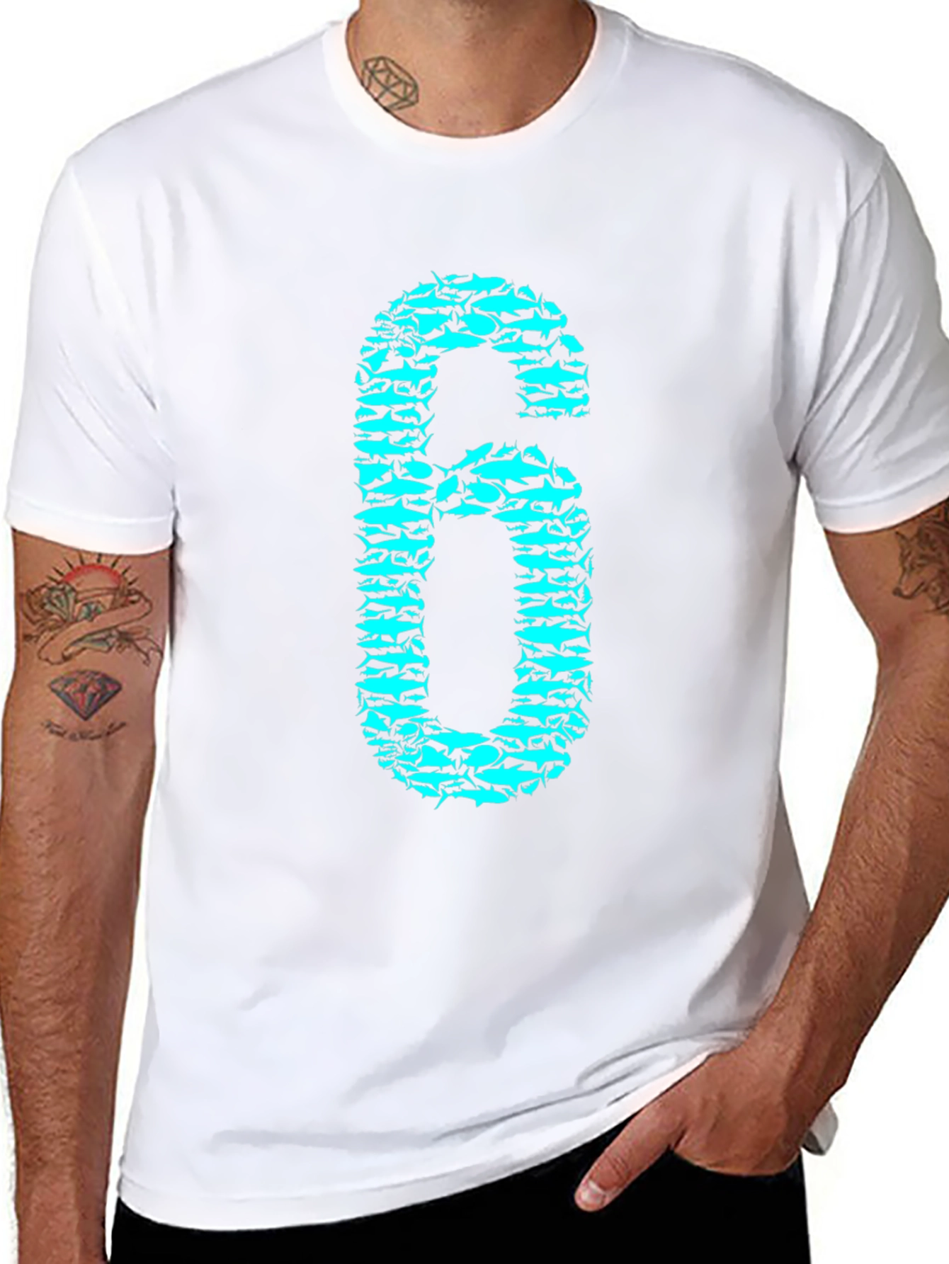 Fishing Number Six Graphic Tee