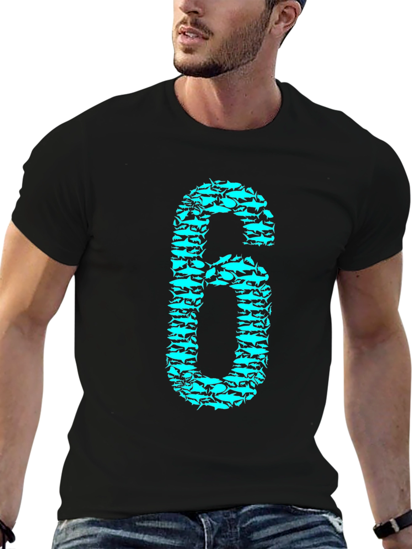 Fishing Number Six Graphic Tee