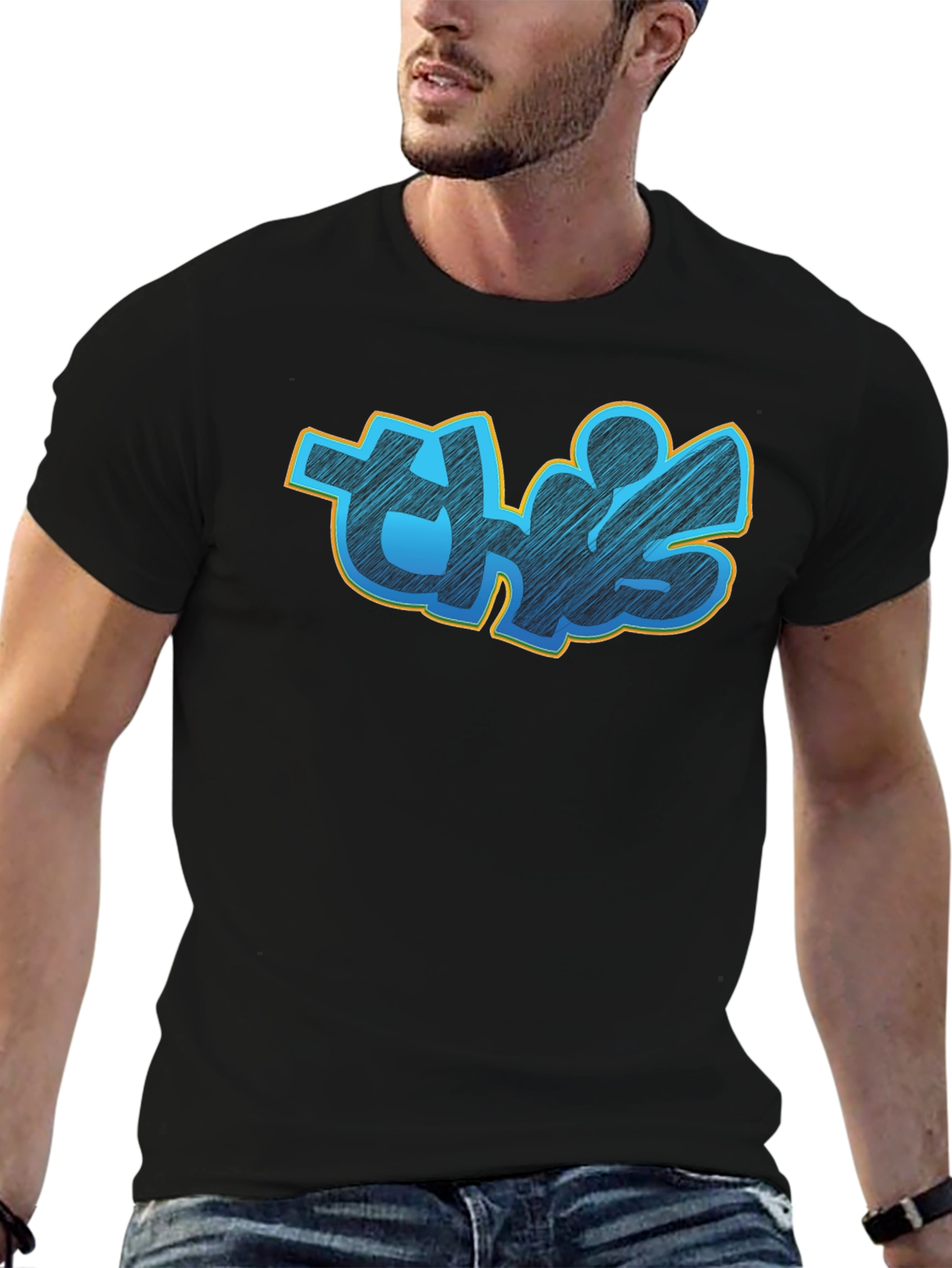 Cool Graphic Black T-Shirt