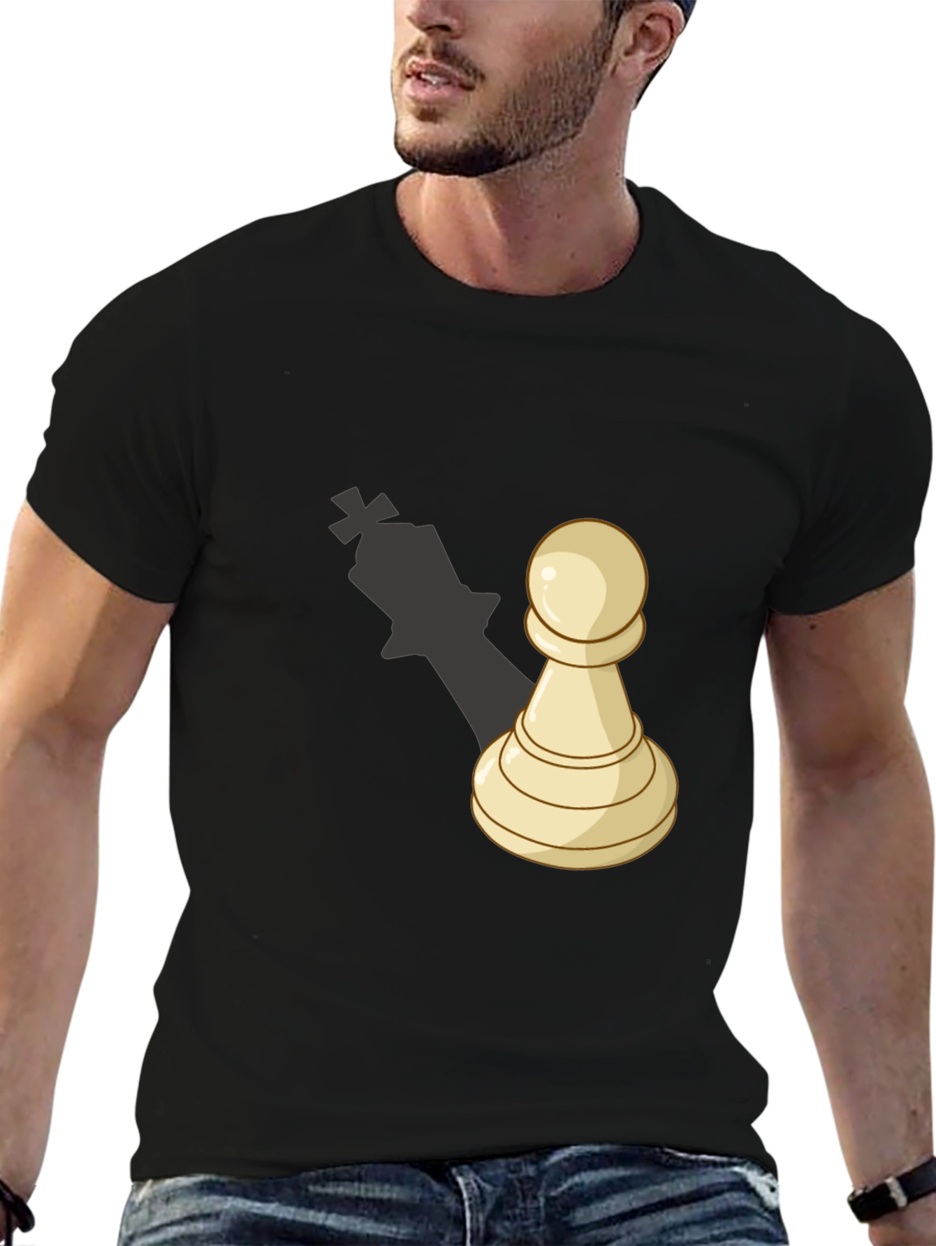 Pawn to King T-Shirt - Chess Piece Design Tee