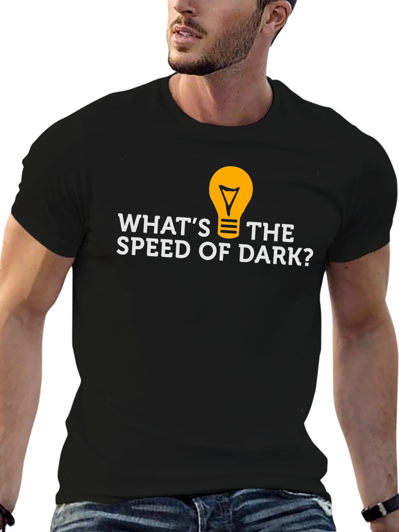 Whats the Speed of Dark Humor Graphic Tee