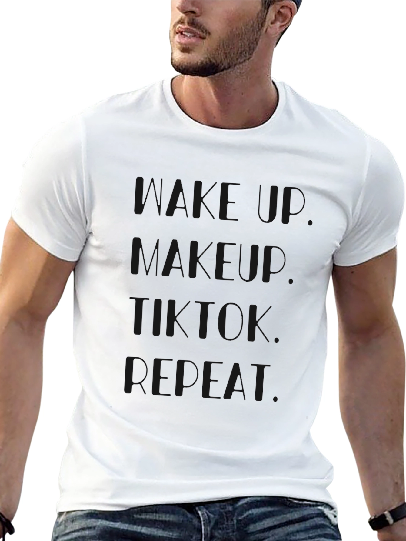Eat. Sleep. Tiktok. Repeat. T-Shirt