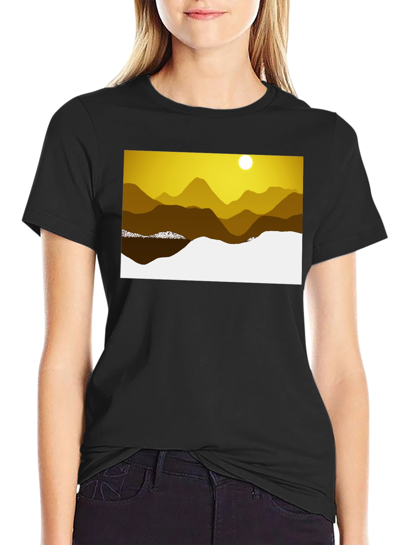 Scenic Mountain Graphic Tee