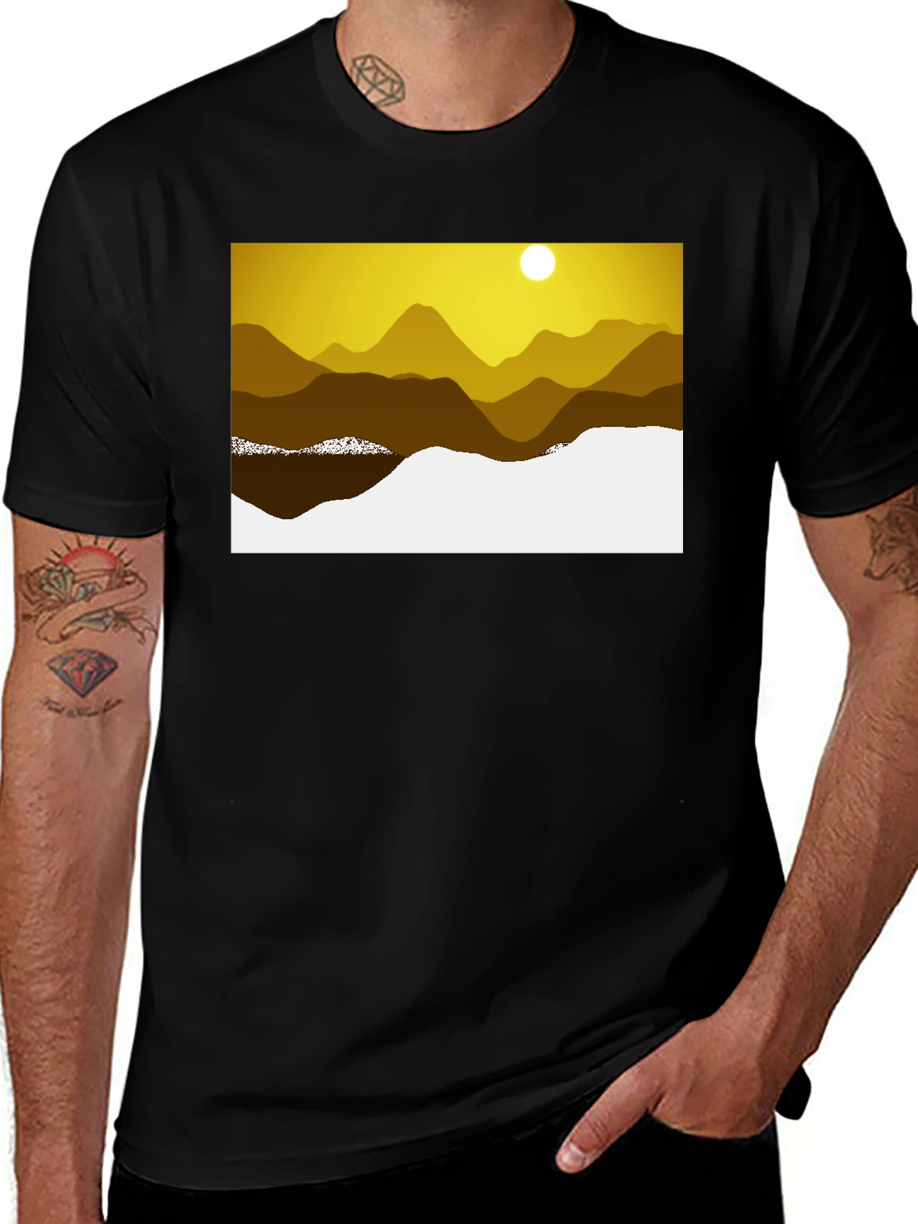 Scenic Mountain Graphic Tee