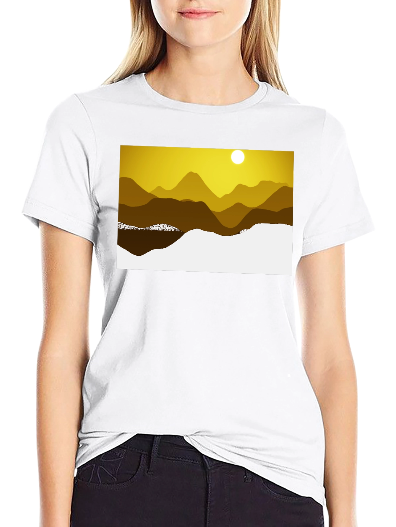 Scenic Mountain Graphic Tee