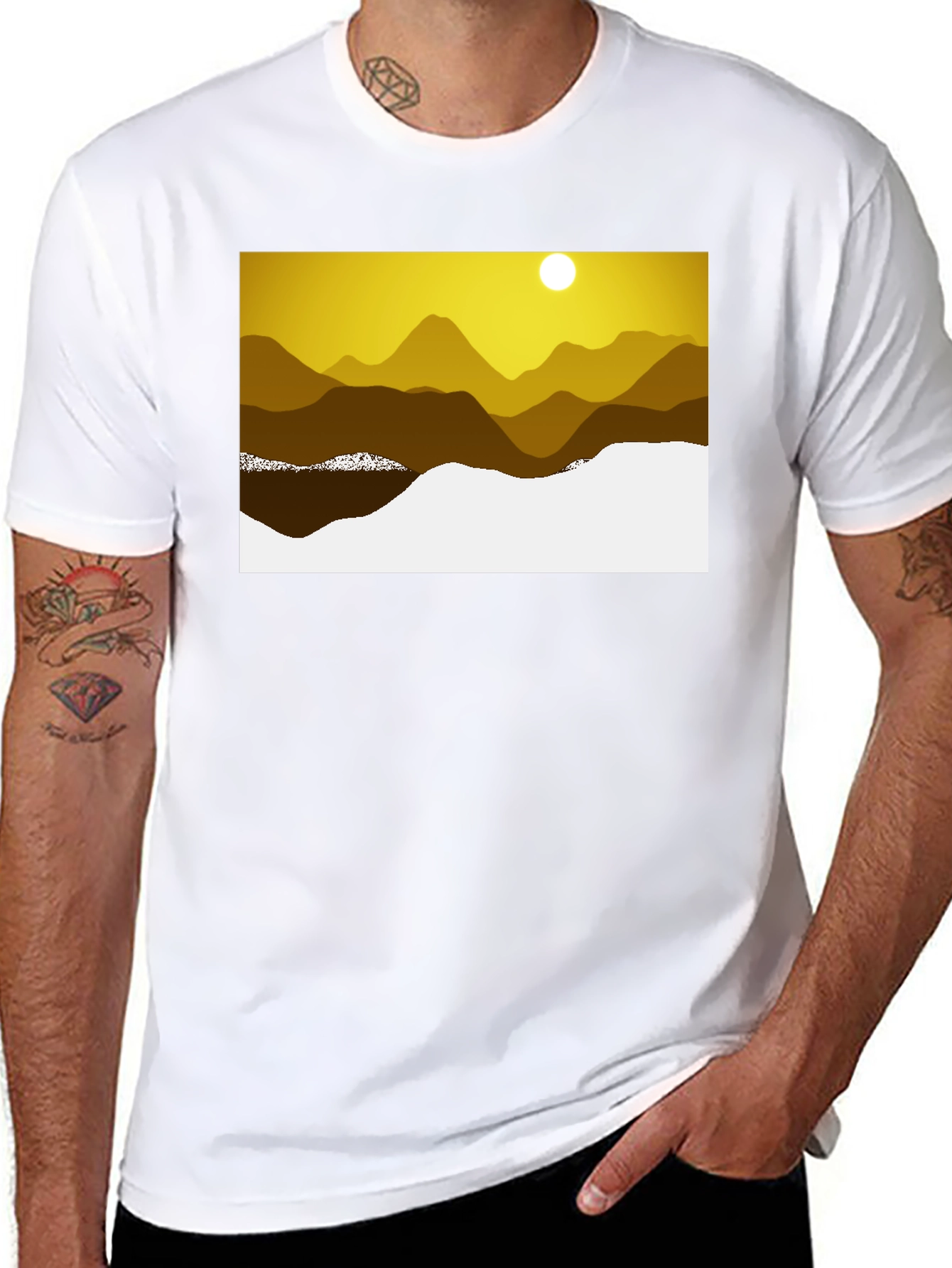 Scenic Mountain Graphic Tee