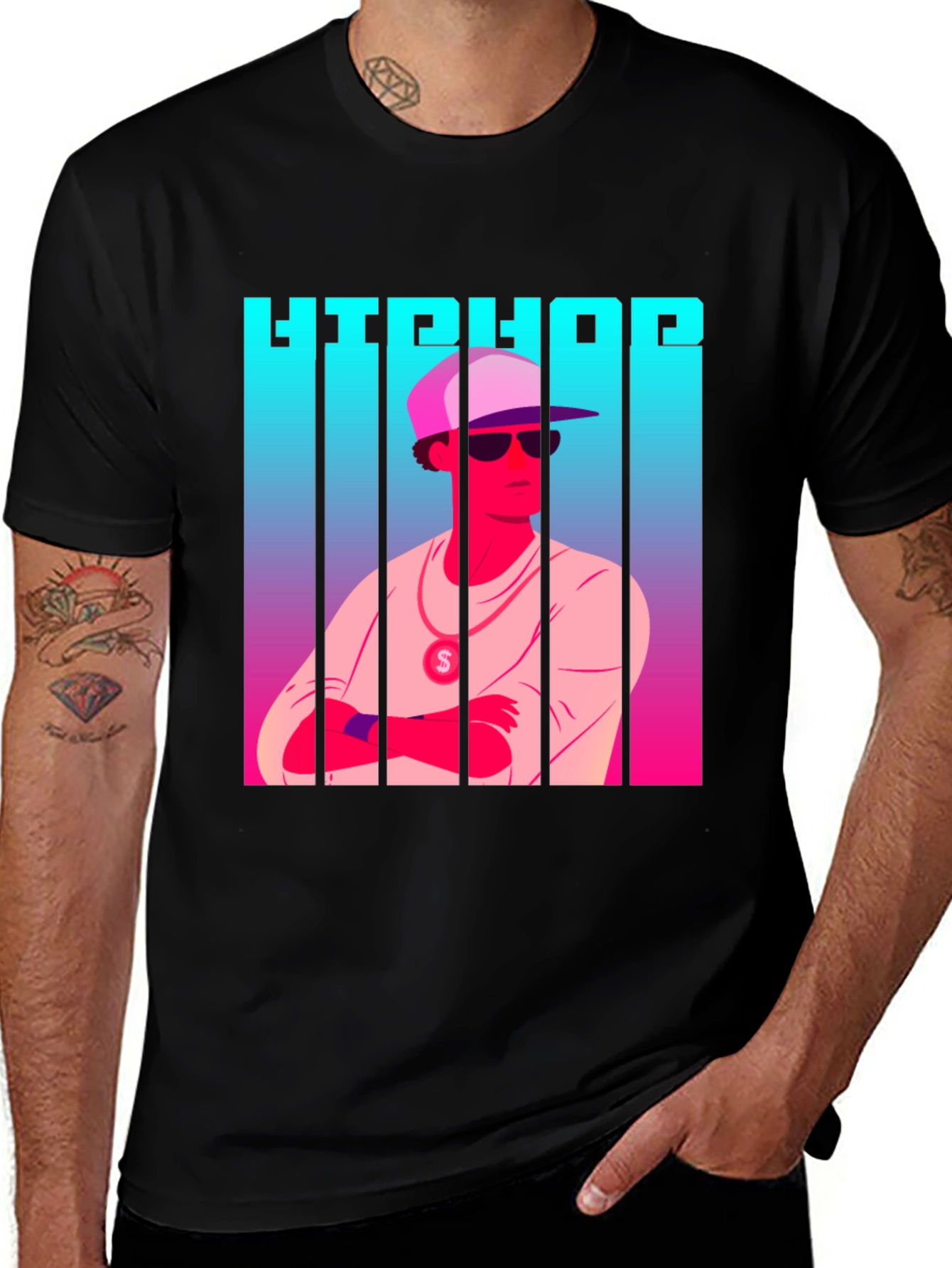Hip Hop Graphic T-Shirt