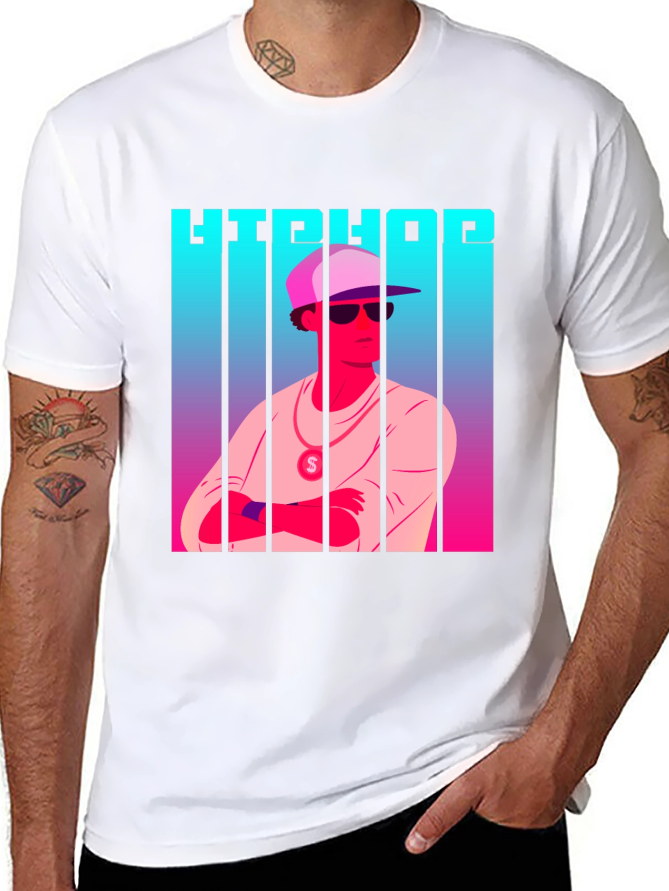 Hip Hop Graphic T-Shirt
