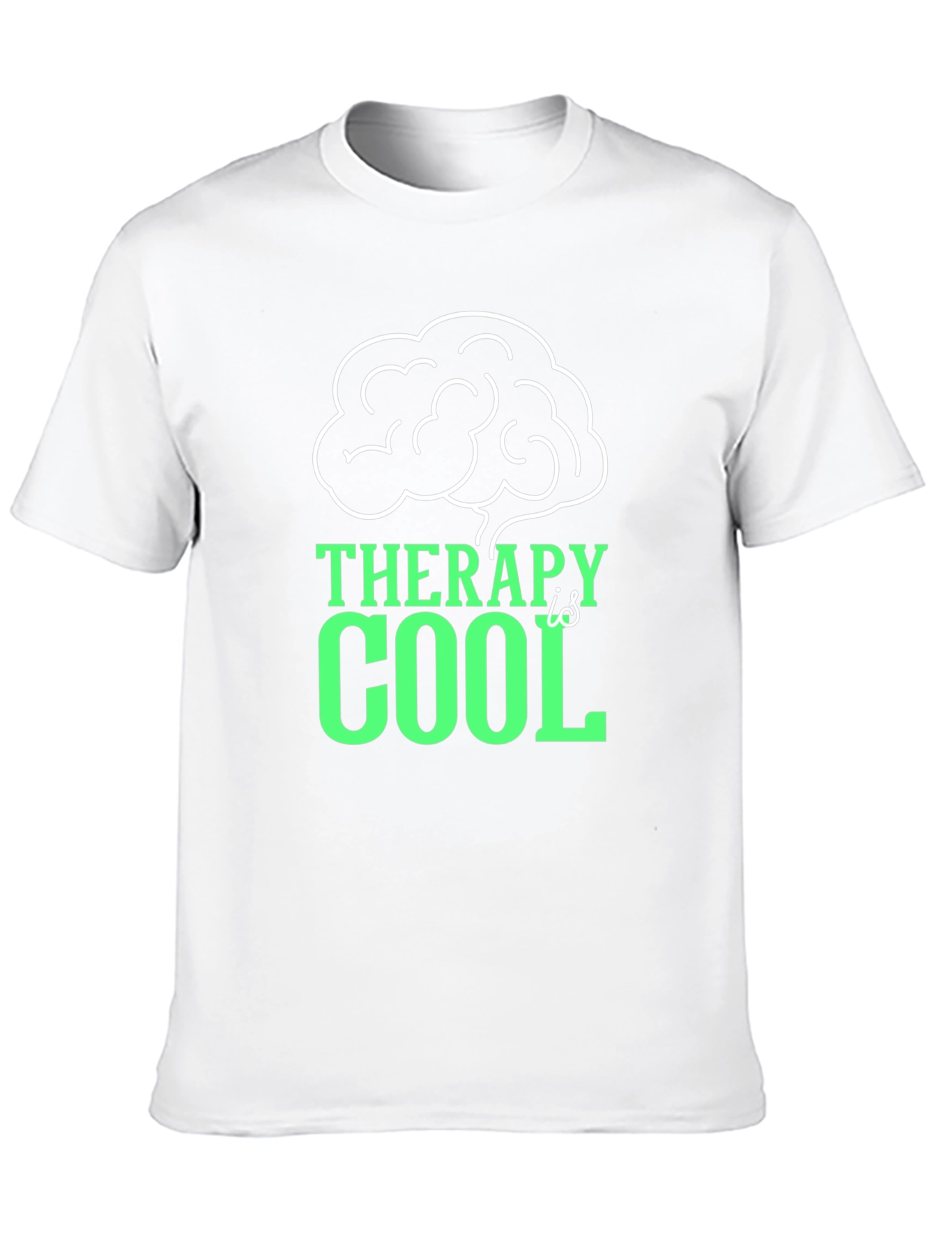 Therapy Is Cool T-Shirt - Black
