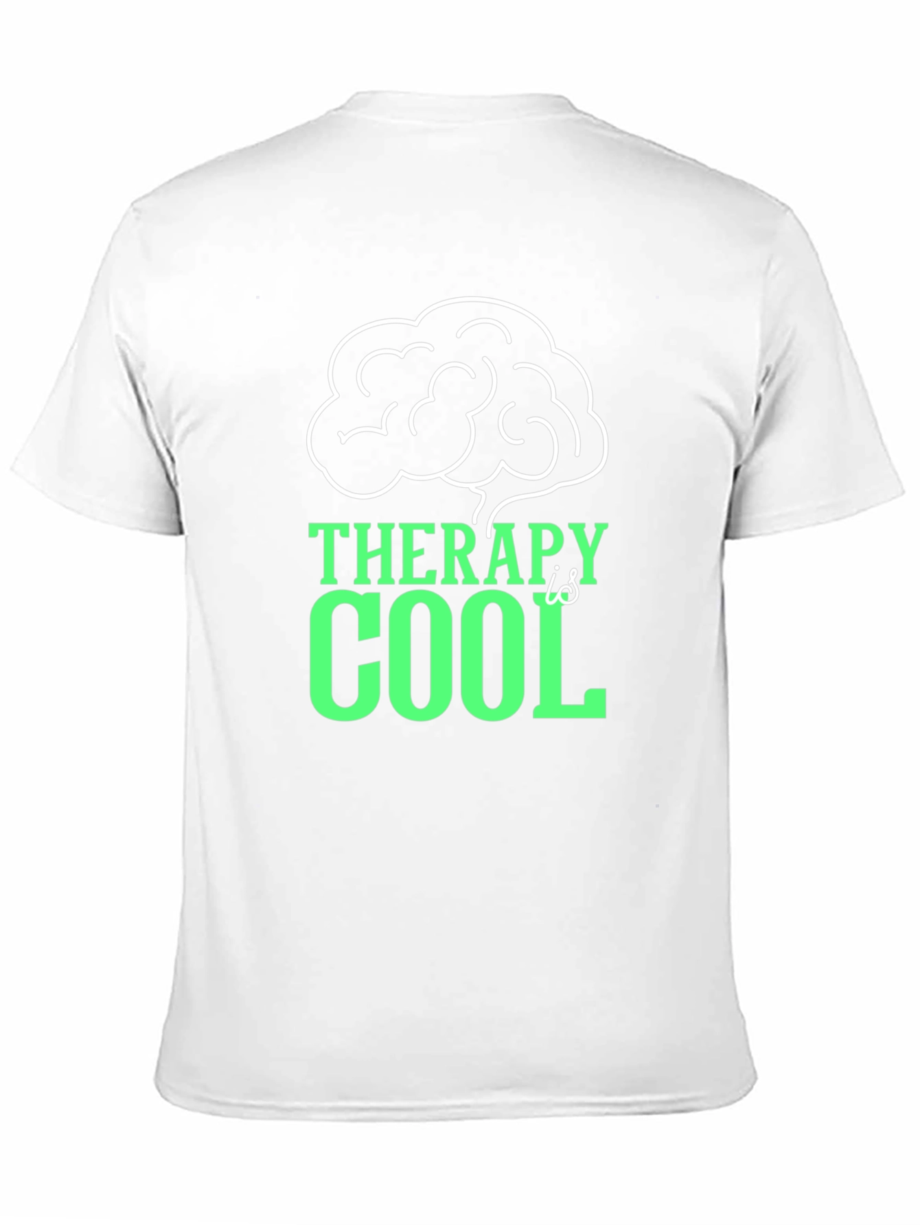 Therapy Is Cool T-Shirt - Black